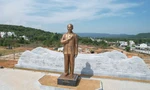 Tượng đài Bác Hồ ở Phú Quốc trước ngày khánh thành