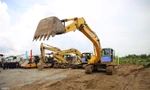 Cao tốc Châu Đốc – Cần Thơ – Sóc Trăng gặp khó do thiếu cát san lấp