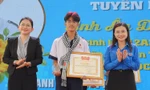 Khen thưởng thanh niên tiêu biểu Tuổi trẻ sáng tạo cụm đồng bằng sông Hậu