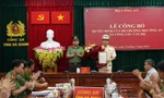 Công bố quyết định của Bộ trưởng Công an về công tác cán bộ