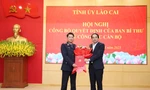 Lào Cai công bố quyết định của Ban Bí thư về công tác cán bộ