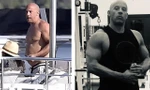 Tài tử cơ bắp Vin Diesel gây choáng với thân hình xập xệ, bụng phệ