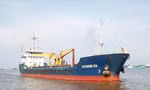 Tàu Dai Duong Sea có 12 thuyền viên dương tính với SARS - CoV-2. Ảnh: DT