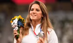 Maria Andrejczyk đoạt huy chương bạc tại Olympic Tokyo 2020.