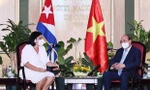 Chủ tịch nước tiếp lãnh đạo các tổ chức hữu nghị Cuba-Việt Nam