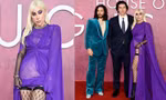 Lady Gaga diện đầm xuyên thấu nóng bỏng, liên tục vén váy lộ nội y kém duyên