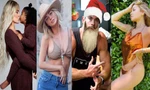 Sao thế giới đón Giáng sinh: Loạt mỹ nhân tung ảnh ‘bốc lửa’