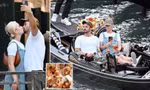 Hôn đắm đuối Katy Perry trên phố, Orlando Bloom không quên ‘sống ảo’