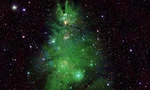 NASA công bố hình ảnh 'cây thông Noel' lấp lánh giữa Ngân hà