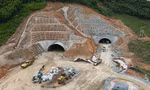 Khoét núi, đào hầm dài gần 1 km trên cao tốc đoạn qua Hà Tĩnh