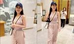 Chi Pu đi ghi hình "Đạp Gió 2023" tập mới, nhan sắc qua cam thường trông ra sao?