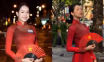 Hoa hậu Thanh Thủy đẹp rực rỡ trong lễ diễu binh, diễu hành nhờ chọn đúng kiểu tóc