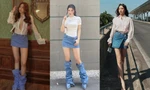 Lương Thùy Linh, Thùy Tiên và Phương Nhi "đại chiến chân dài" với váy siêu ngắn