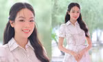 Hoa hậu Thanh Thủy khoe nhan sắc trong veo trong Ngày hội tuyển sinh 'Hoa hậu Việt Nam' năm 2024, khu vực miền Trung