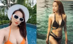 Đôi bạn thân của 'Chồng cũ, vợ cũ, người yêu cũ' đọ đường cong nóng bỏng với bikini