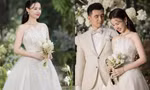 Váy cưới của Midu trong tiệc cưới riêng tư ở Đà Lạt chứa đựng nhiều ẩn ý