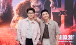 Ninh Dương Story mặc đồng điệu trong buổi ra mắt "Godzilla x Kong: Đế Chế Mới"