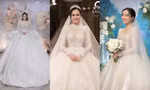 Nửa kia của các cầu thủ Việt đều thích mê một kiểu váy cưới, Doãn Hải My thì sao?