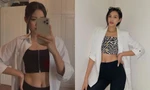 Bất ngờ với màn lột xác của Hoa hậu Đỗ Thị Hà: Vòng 2 tròn trịa thay bằng cơ bụng lấp ló