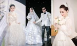 Váy cưới của Hoa hậu Khánh Vân đụng ý tưởng với những cô dâu đình đám nào?