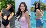 Chưa tới mùa Hè mà khán giả đã bỏng mắt với màn đọ bikini của các 'nàng Hậu'