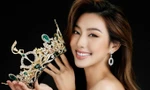 Miss Grand 2021 Thùy Tiên ứng biến hài hước khi bị "bóc phốt" trang phục trên livestream