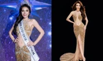 Có phải tân Miss Universe Vietnam 2024 diện váy dạ hội "đụng hàng" đối thủ?