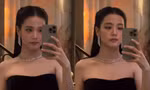 Vì sao fan thích thú với tấm ảnh Jisoo BLACKPINK selfie bằng điện thoại "ba mắt"?