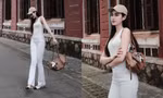 Hoa hậu Đỗ Thị Hà đụng hàng mẫu túi "đựng cả thế giới" với Lưu Diệc Phi