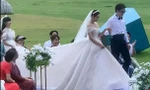 Ngắm Vân Trang mặc váy cưới xinh như công chúa trong hôn lễ cuối phim "Thương Ngày Nắng Về"