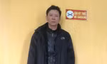 Lái xe T tại Cơ quan Công an.