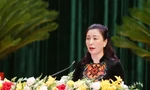 Bà Lê Thị Thu Hồng- Phó Bí thư Thường trực Tỉnh ủy, Chủ tịch Hội đồng Nhân dân tỉnh điều hành hoạt động của Tỉnh ủy Bắc Giang từ ngày 25/4.