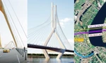 Công bố thiết kế 3 'siêu' cầu vượt sông Hồng vừa được Hà Nội thông qua