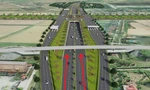 Hình ảnh nút giao 3 tầng kết nối cao tốc Pháp Vân - Ninh Bình với Vành đai 5 