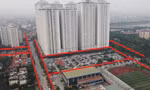 Tận thấy các bãi xe lậu 'bủa vây' khu HH Linh Đàm
