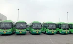 Xe buýt vận hành trên 3 tuyến mở mới từ 1/4 là xe đời mới.