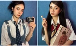 Vẻ đẹp ngọt ngào qua bộ ảnh 'Kỉ yếu kiểu Mỹ' của cô nàng có ước mơ đặt chân vào trường Nhân Văn