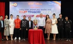 Toàn cảnh họp báo Siêu cúp bóng đá Quốc gia - Cúp THACO năm 2022