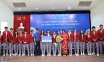 Toàn cảnh lễ trao thưởng Quỹ hỗ trợ tài năng trẻ cho VĐV, HLV điền kinh Việt Nam
