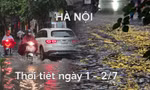 Đầu tháng 7 Hà Nội mưa to, gió lớn 