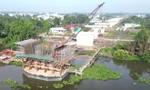 Hình ảnh cầu vượt sông Sài Gòn trên tuyến Vành đai 3 nối TPHCM và Bình Dương