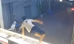 [CLIP]: Hai thanh niên vào tiệm vàng vờ hỏi mua rồi giật dây chuyền bỏ chạy