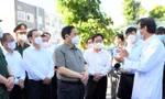 Thủ tướng Phạm Minh Chính kiểm tra công tác phòng, chống dịch tại Bình Dương