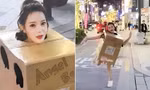 Cảnh sát điều tra, áp dụng lệnh phạt nữ người mẫu yêu cầu đàn ông sờ ngực ngoài phố