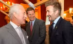 Khoảnh khắc Vua Charles gặp Beckham
