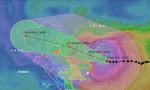 Siêu bão số 3 Yagi cách Quảng Ninh khoảng 600 km