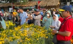 TPHCM chi hơn 600 triệu đồng mua 9.000 chậu hoa Tết 'giải cứu' tiểu thương