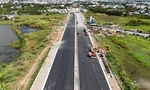 Đường song hành quốc lộ 50 từ TP.HCM đi Long An dần thành hình