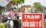 Ngày đầu thực hiện kiểm soát người ra vào 'vùng đỏ' ở Thủ đô