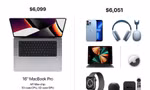 Màn "chọn 1 hay 9" làm Vnet xôn xao: Giá MacBook Pro 16 inch có thể đủ mua 9 thiết bị khác